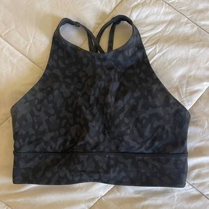 Lululemon size 8 high neck energy longline sports bra